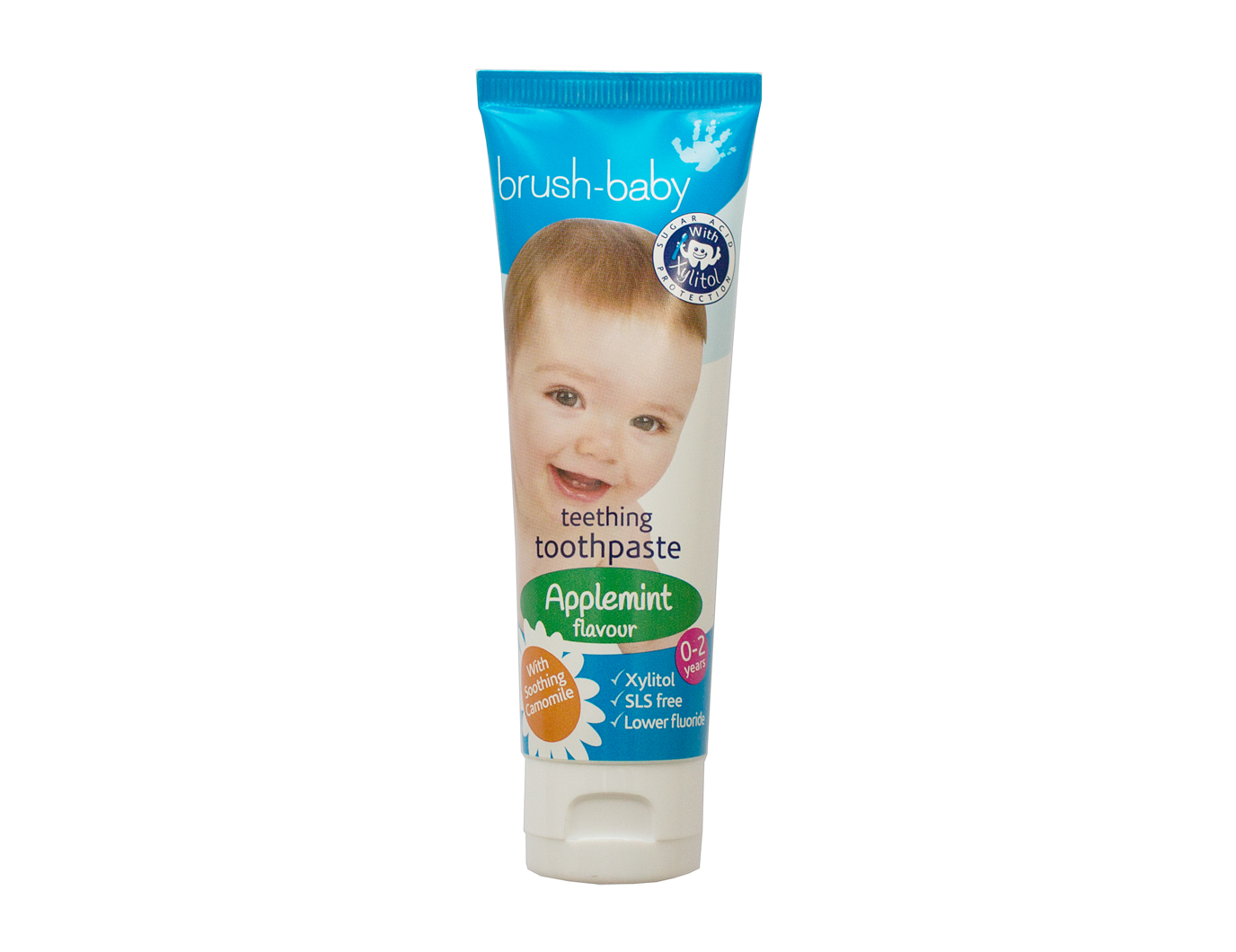 Детская паста для прорезывающихся зубов BRUSH-BABY BRB091