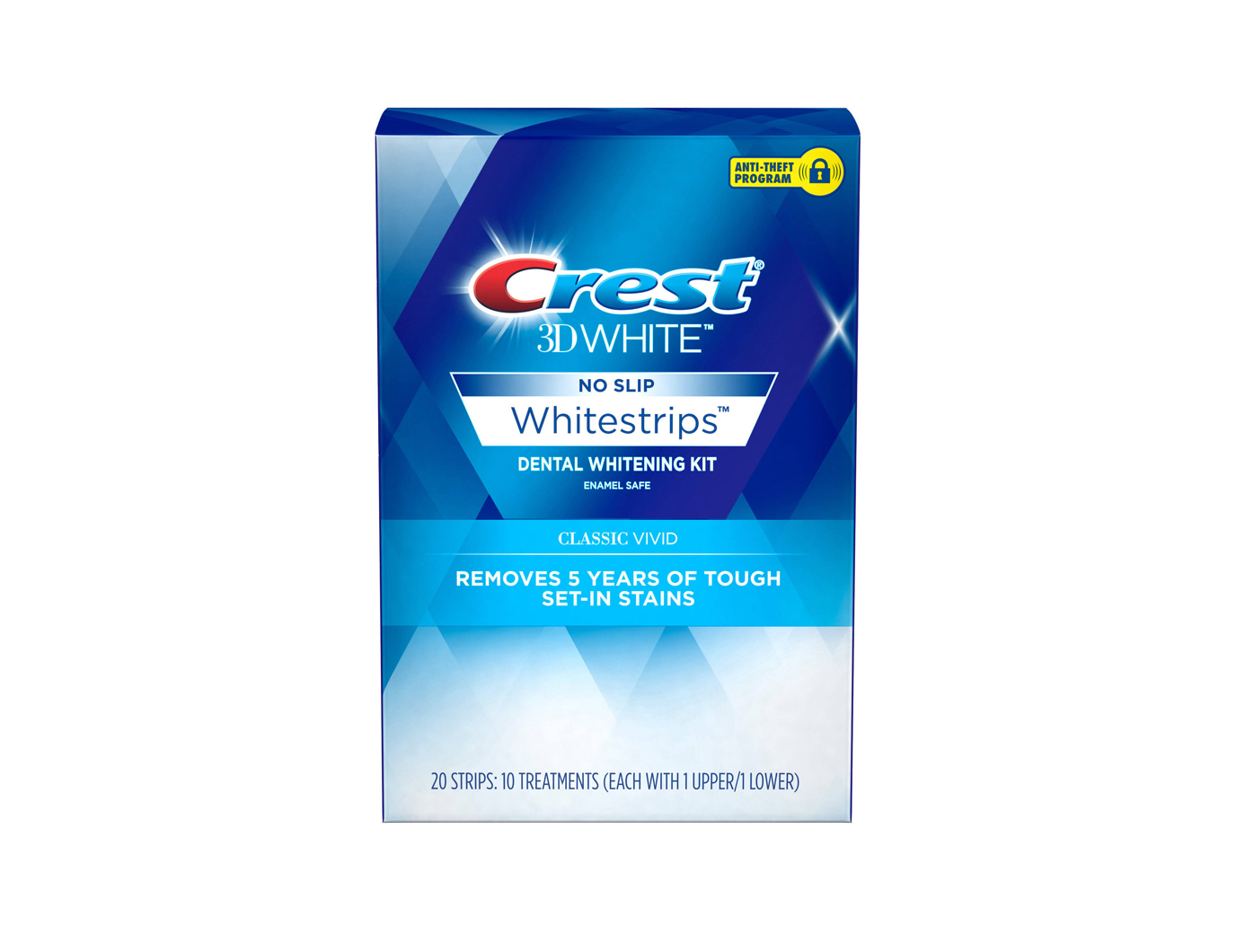 Отбеливающие полоски Crest 3D White Whitestrips Vivid