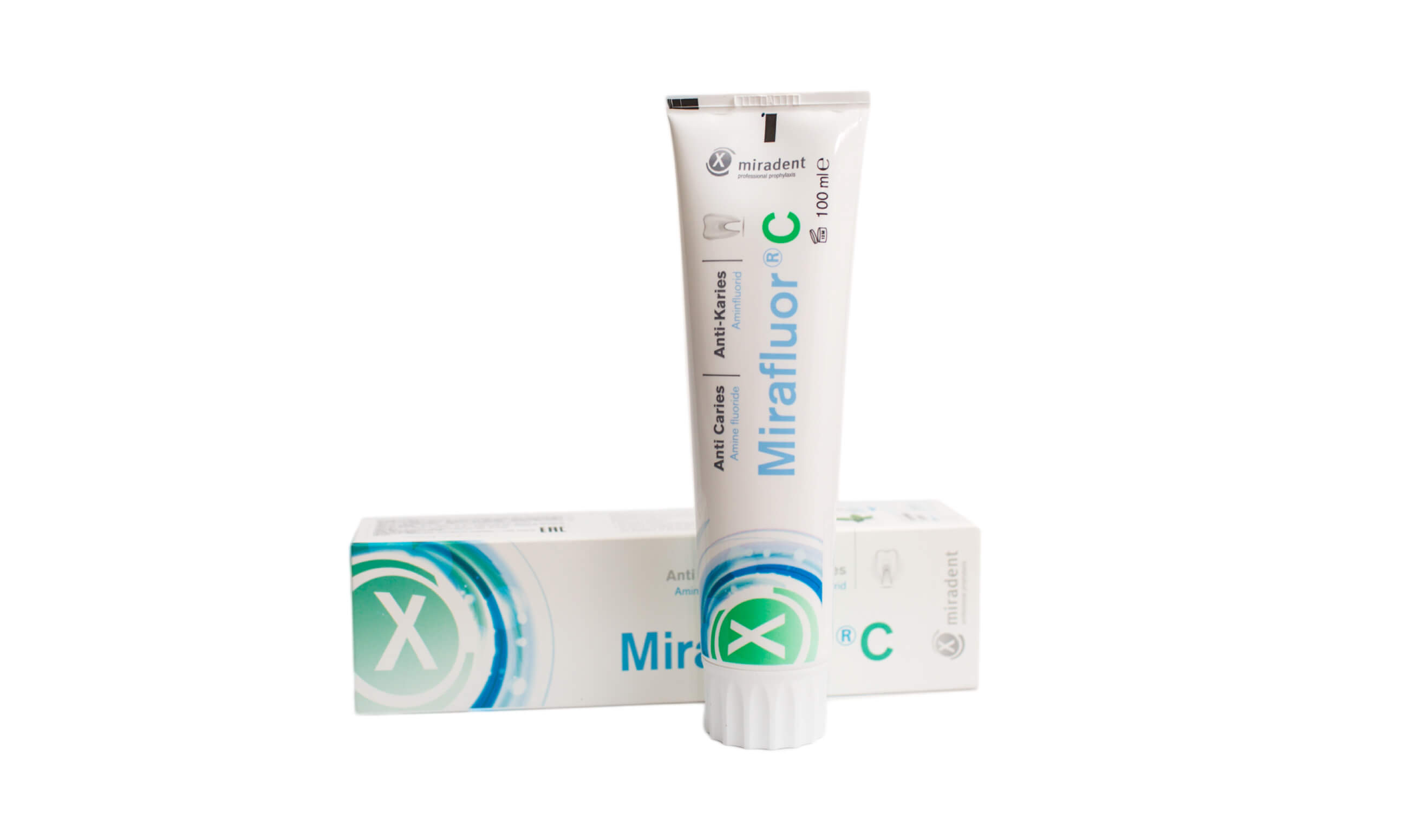 Зубная паста Miradent® Mirafluor C