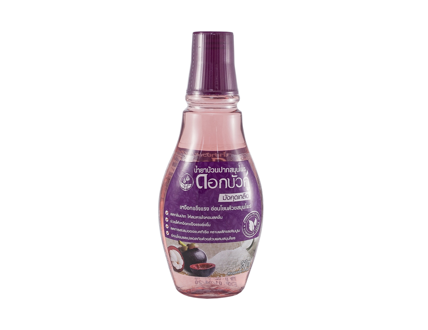 Twin Lotus Herbal Mouthwash ополаскиватель с мангостином и солью, 250 мл