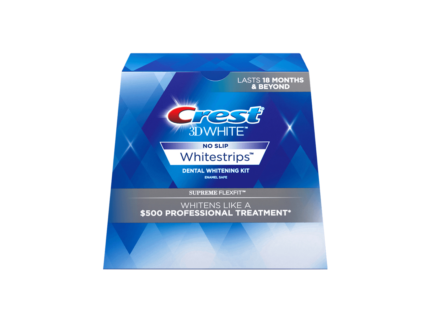 Отбеливающие полоски Crest 3D White Luxe Whitestrips Supreme FlexFit