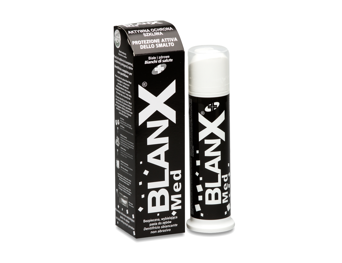 Зубная паста Blanx Med Remineralizing. Активная защита, 100 мл