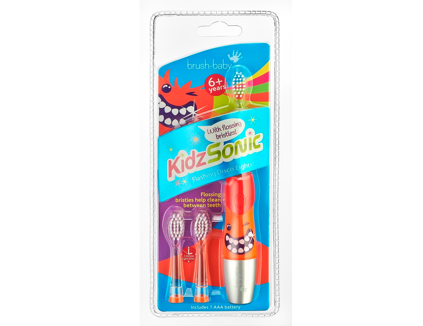 Звуковая щетка Brush Baby KidzSonic от 6 лет