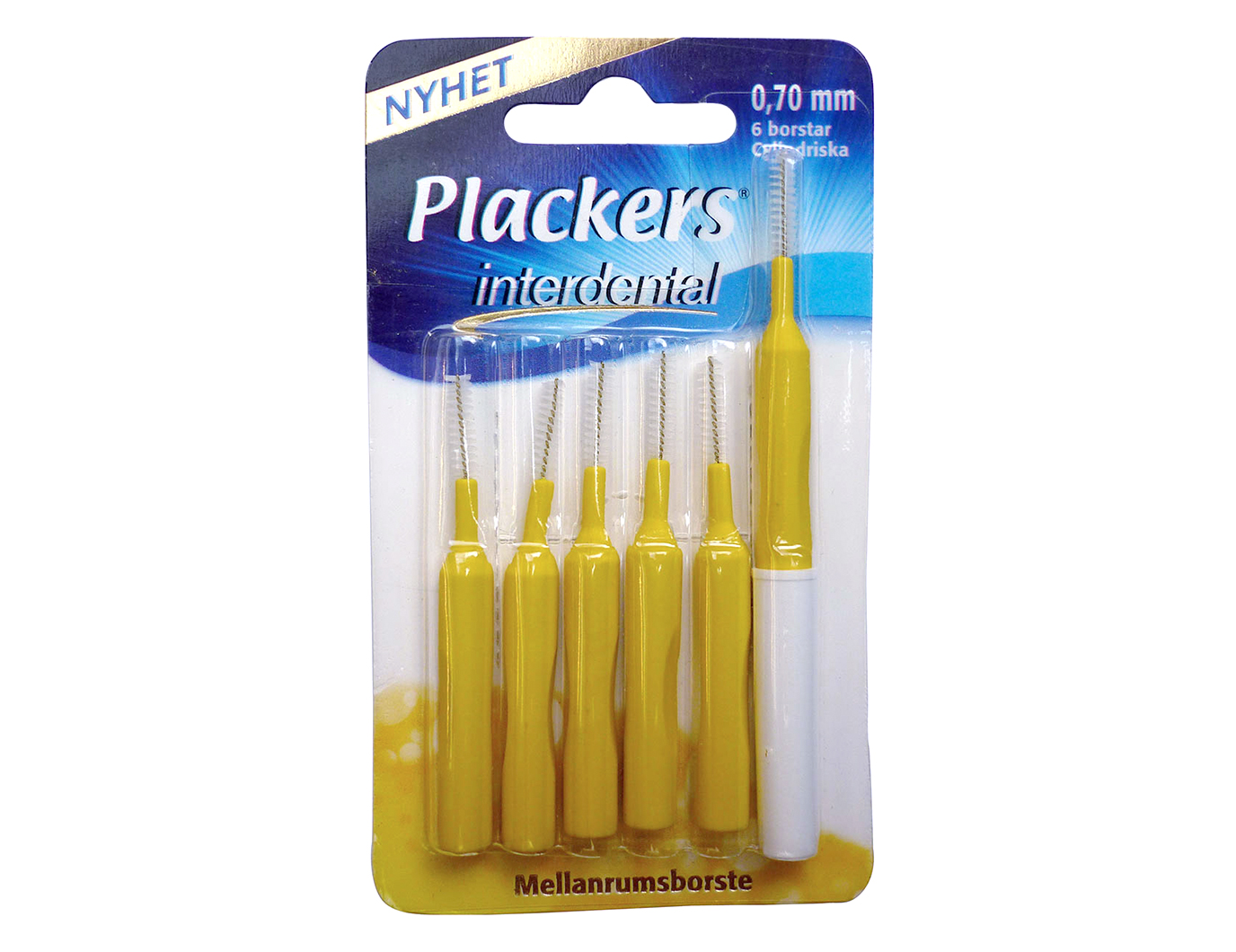 Межзубный ершик Plackers Interdental 0,7 мм