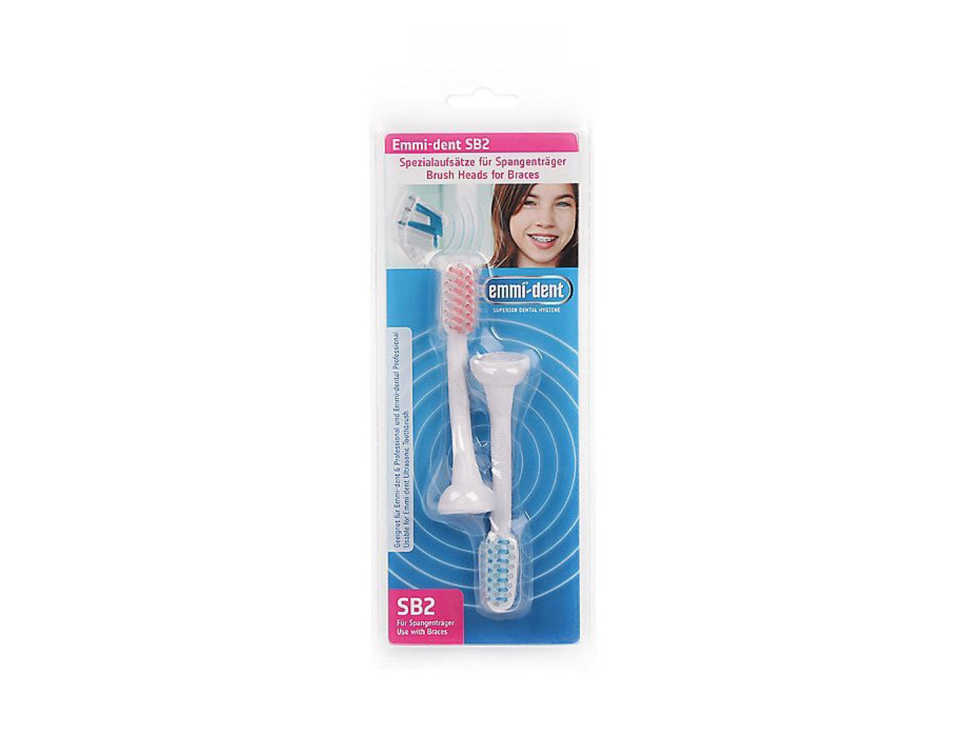 Насадки ортодонтические для зубной щетки SB2 Emmi-Dent 6 Professional