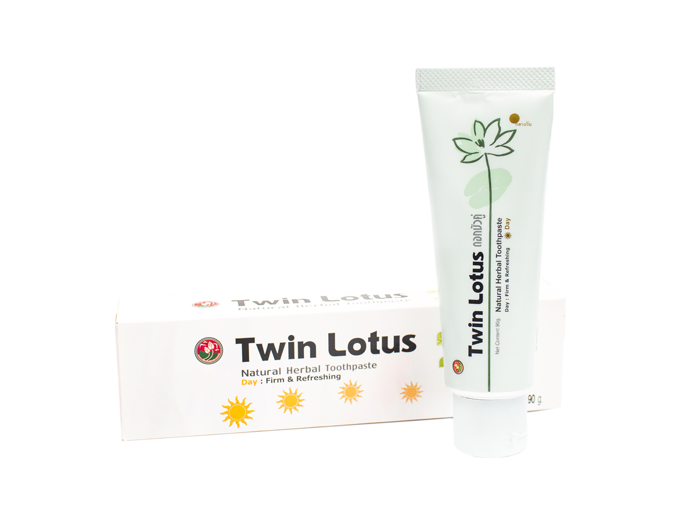Зубная паста Twin Lotus Firm & Refreshing с травами