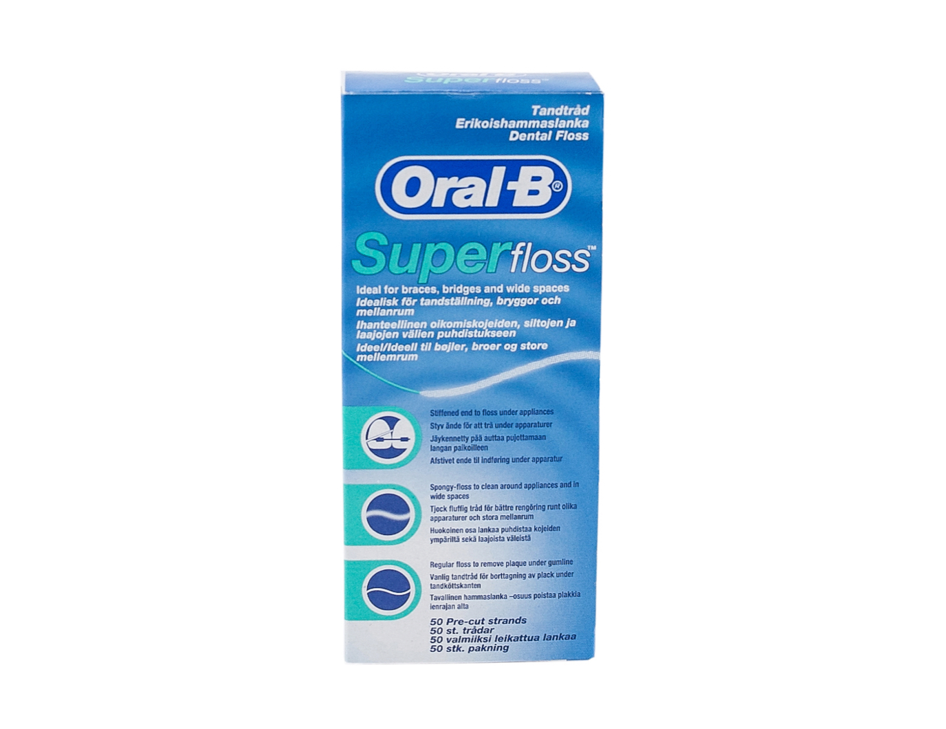 Зубная нить Oral-B Super Floss