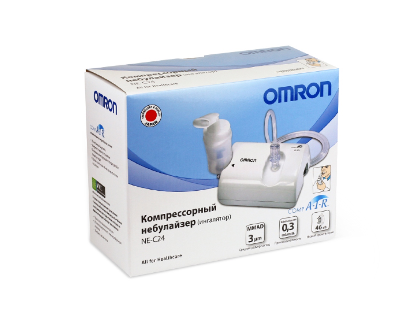 Ингалятор Omron NE-C24 компрессорный