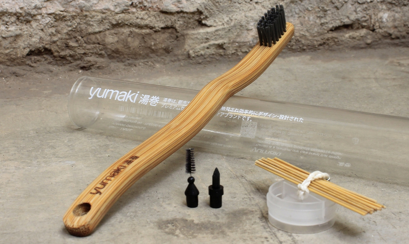 Made in Japan: оригинальная щетка из бамбука