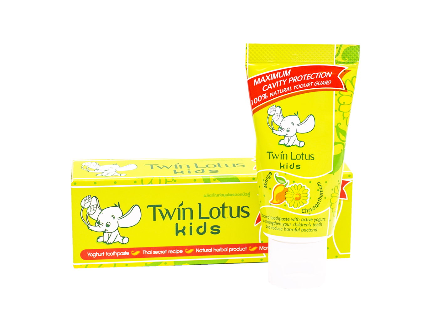 Детская паста Twin Lotus "Манго и Хризантема"