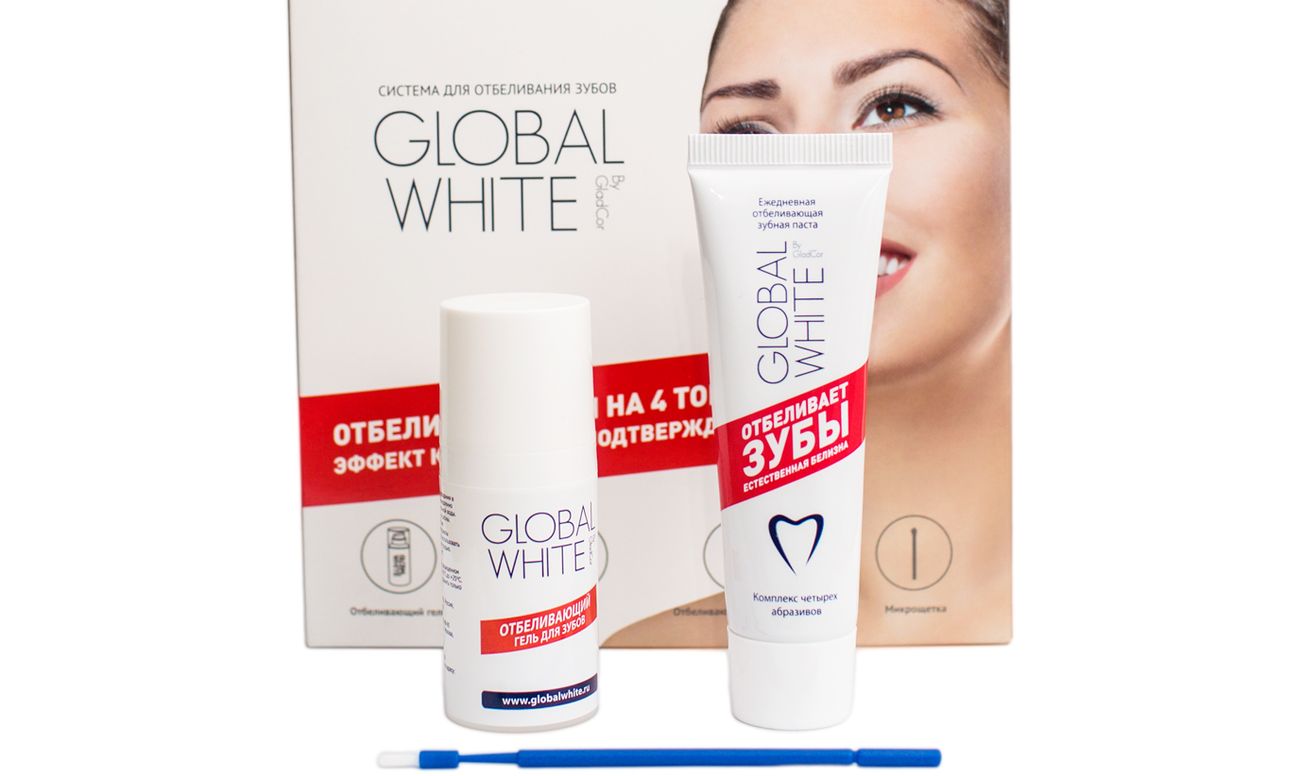 Система для отбеливания зубов GLOBAL WHITE