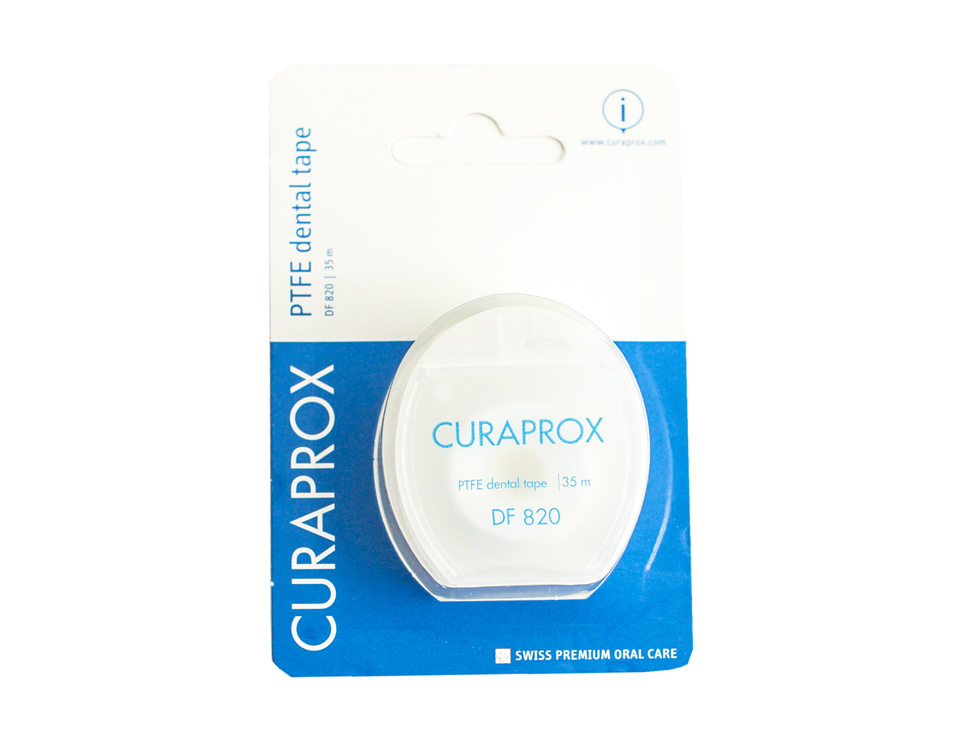 Зубная нить с хлоргексидином DF 820 CURAPROX