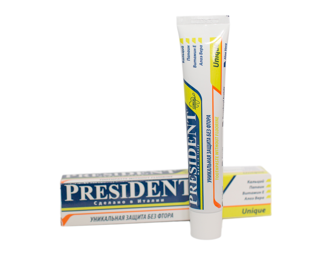 Зубная паста PRESIDENT Unique