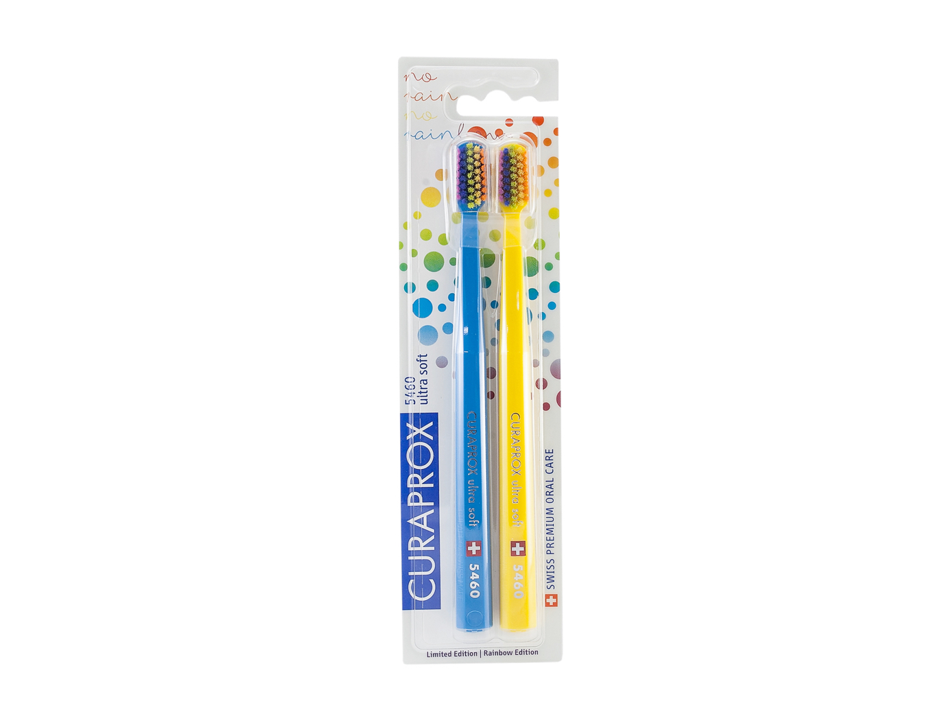 Набор зубных щеток CURAPROX 5460 ultrasoft Rainbow