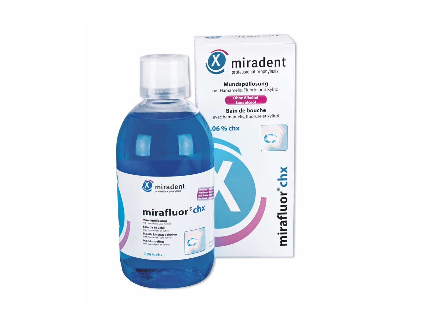 Ополаскиватель полости рта Mirafluor CHX Liquid 0,06% Miradent®