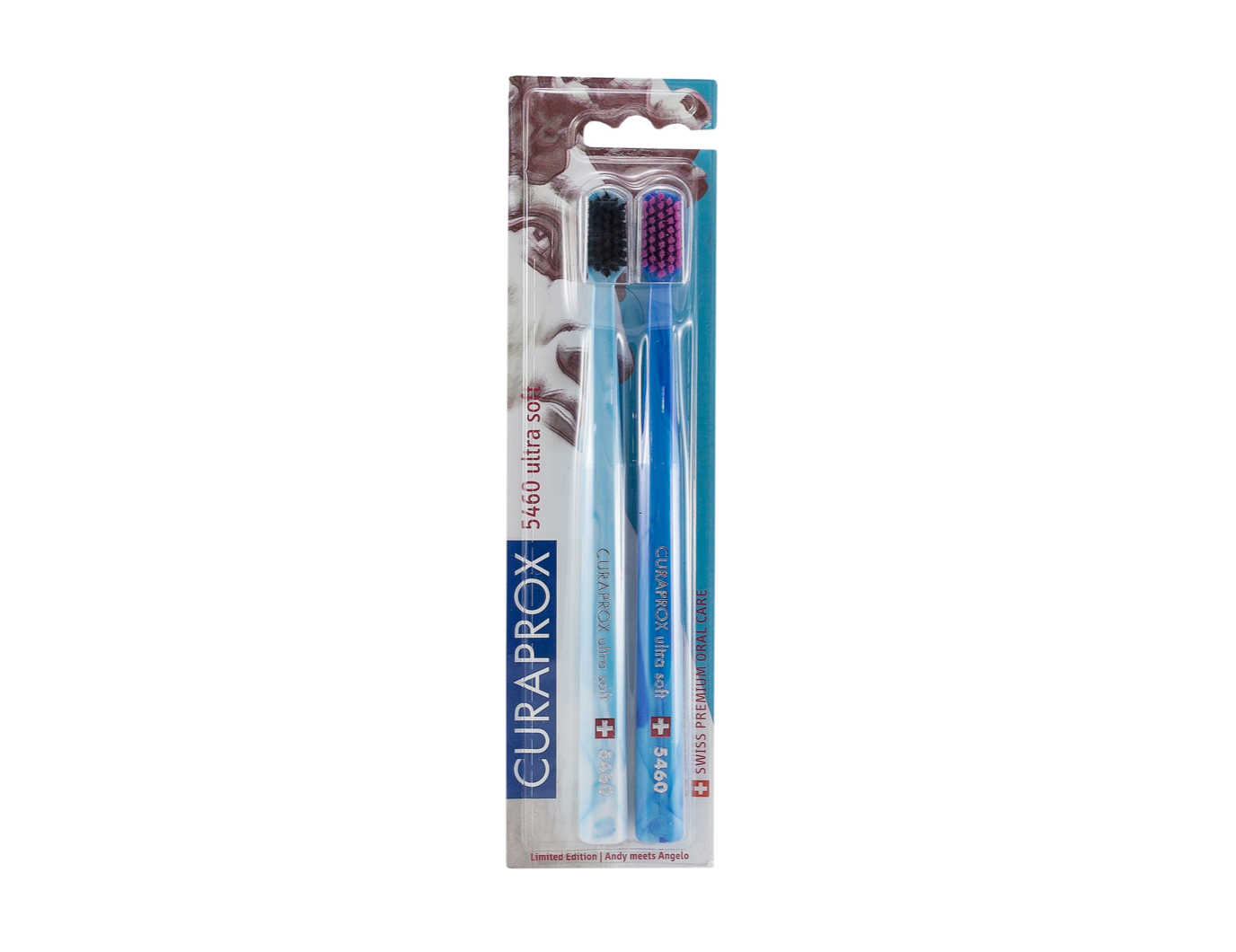 Набор зубных щеток CURAPROX 5460 ultrasoft Michelangelo
