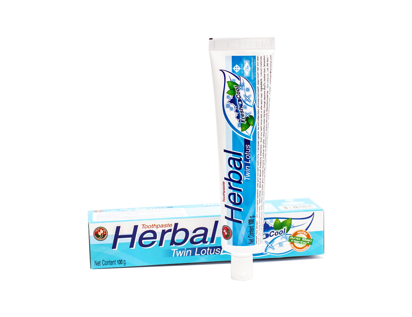 Зубная паста Twin Lotus Herbal Fresh & Cool