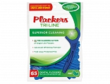 Флоссер Plackers Tri-Line