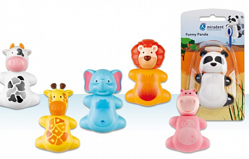 Яркие и забавные футляры для зубных щеток от Miradent