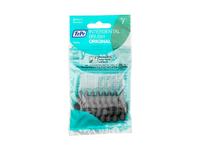 Межзубный ершик TePe Interdental Brush Original 1,3 серый