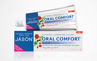 Гелевая зубная паста JASON с коэнзимом Q10 «Oral Comfort»